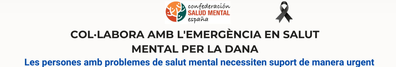 Imatge campanya suport salut mental país valencià DANA